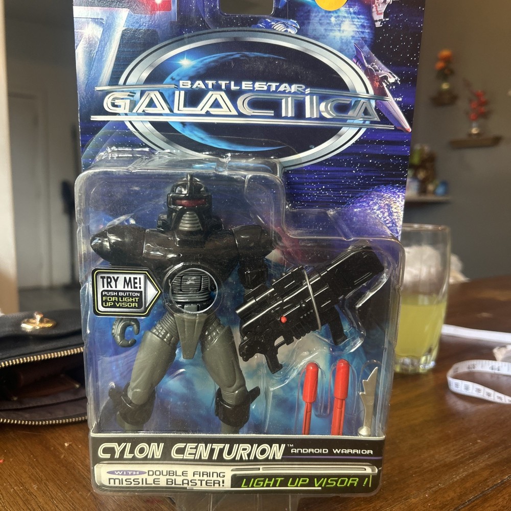 Battlestar Galactica Trendmasters Cylon Centurion Android Warrior Black