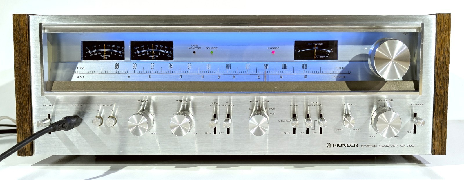 🔥【PRO SERVICED】Pioneer SX-780 Stereo 90W Receiver! XSTR/LED UPGRADES💥GUARANTY