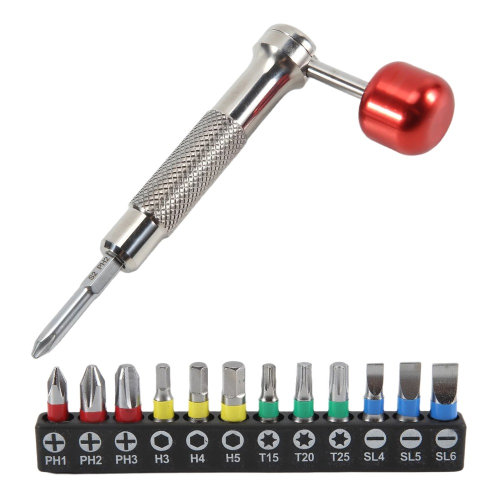 DONUMEH Screwdriver, Multifunctional Keychain Magnetic Tool7764