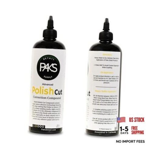 Paks Polish Cut Car Compound, Advance Cutting Compound and Rubbing Compound