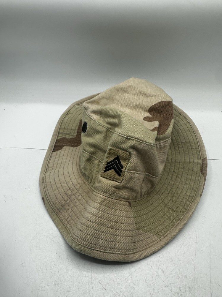 USA USGI - Boonie Hat DCU Desert Combat Uniform Medium E-5 E5 Sergeant
