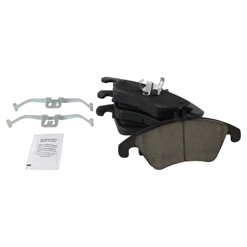 Front and Rear Brake Pad Set Hardware Compatible with 2014 Ceramic BFA81970