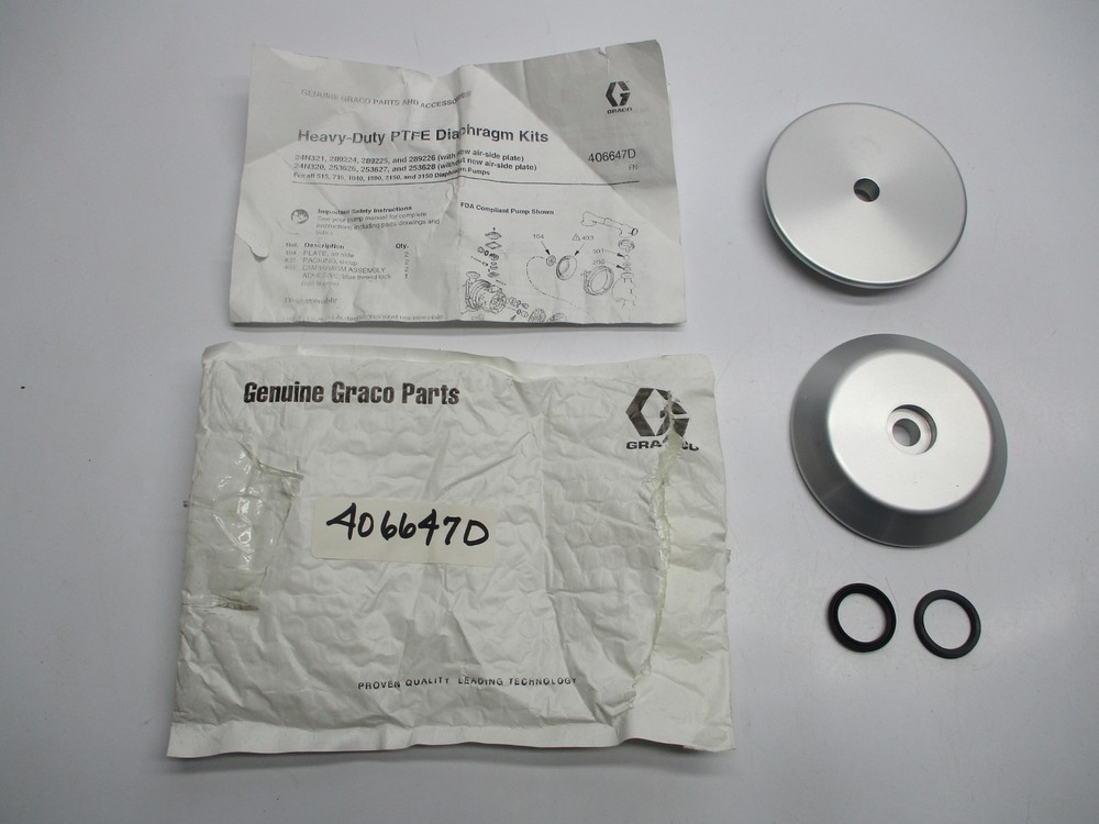 GRACO 406647D DIAPHRAGM KIT NSMP