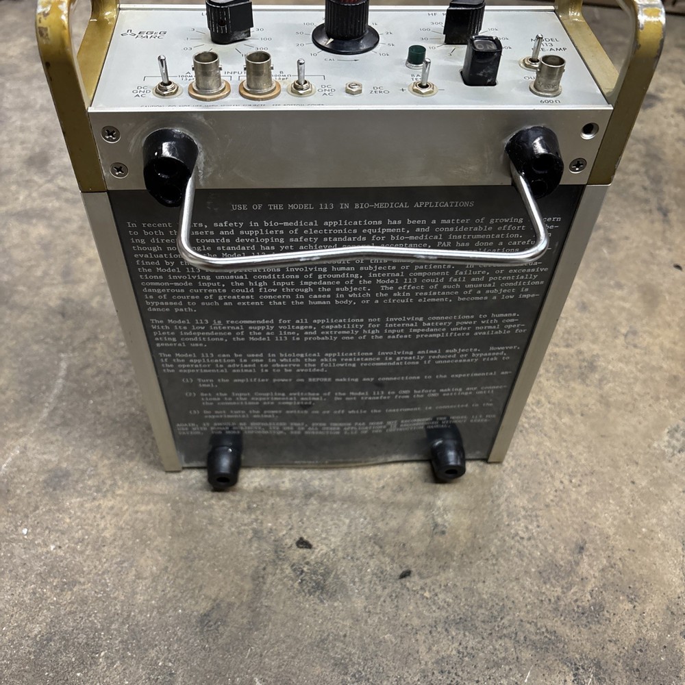 EG&G Parc Modell 113 Pre-AMP