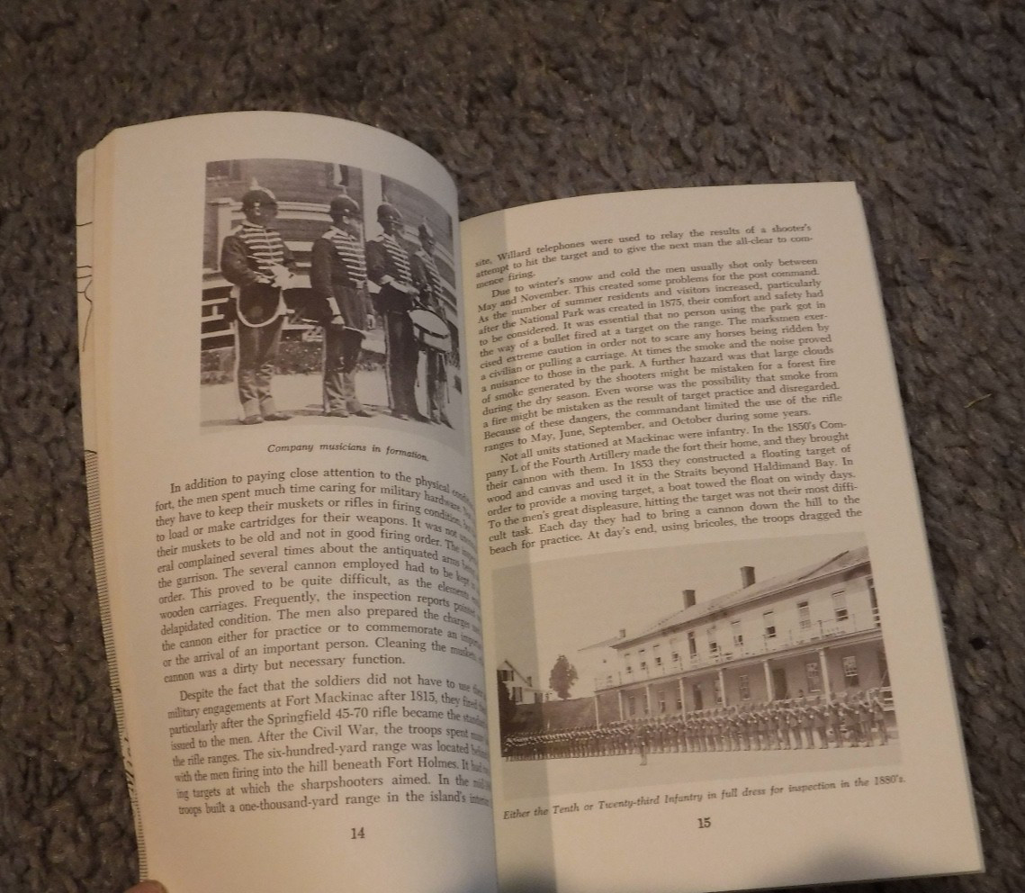 Reveille Till Taps Soldier Life at Fort Mackinac 1780-1895 by Keith Widder BOOK