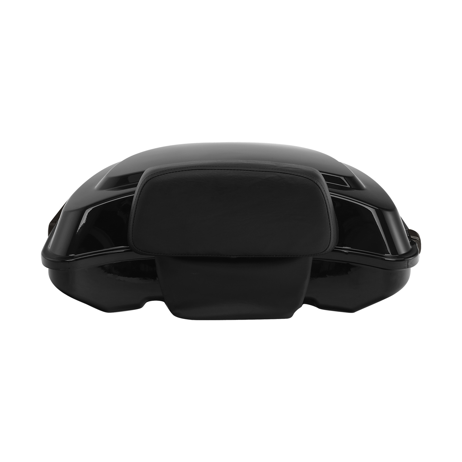 Black Razor Pack Trunk w/ Backrest Fit For Harley Tour Pak Touring 2014-2023