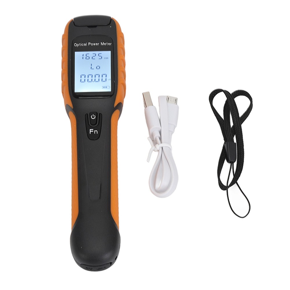Mini Optic Fiber Cable Tester ‑50-+26dBm Handheld Optical Power Meter Support SC