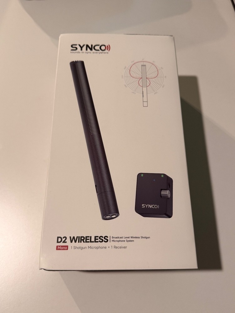 Synco D2 wireless shotgun microphone