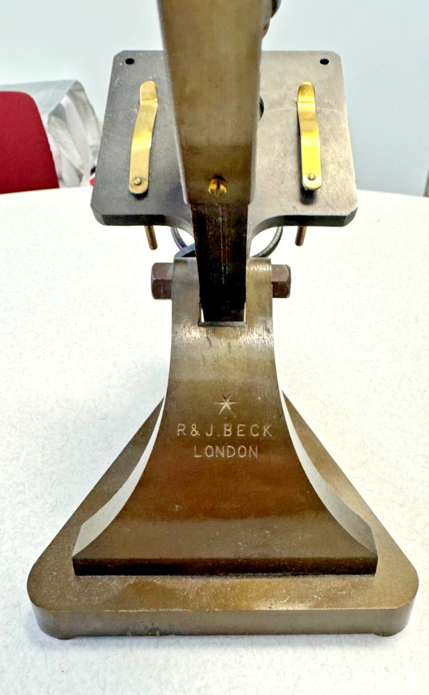 Antique R & J Beck "Star" Microscope, Circa 1900