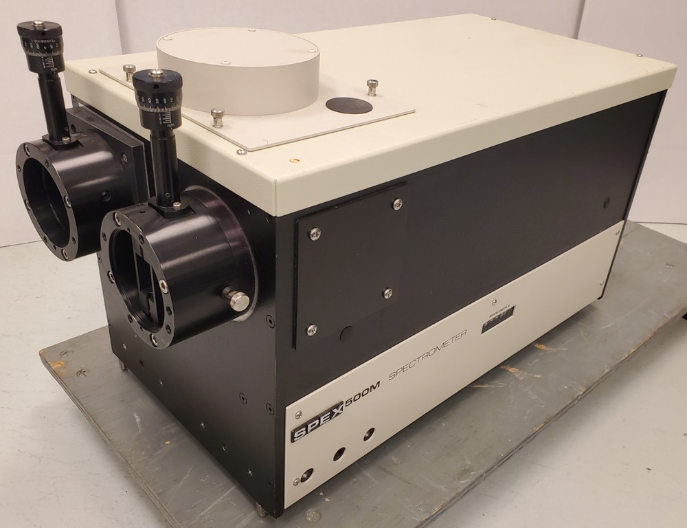 Spex 500M Spectrometer w CD2 & CD2B Compudrive drive units, OP manual