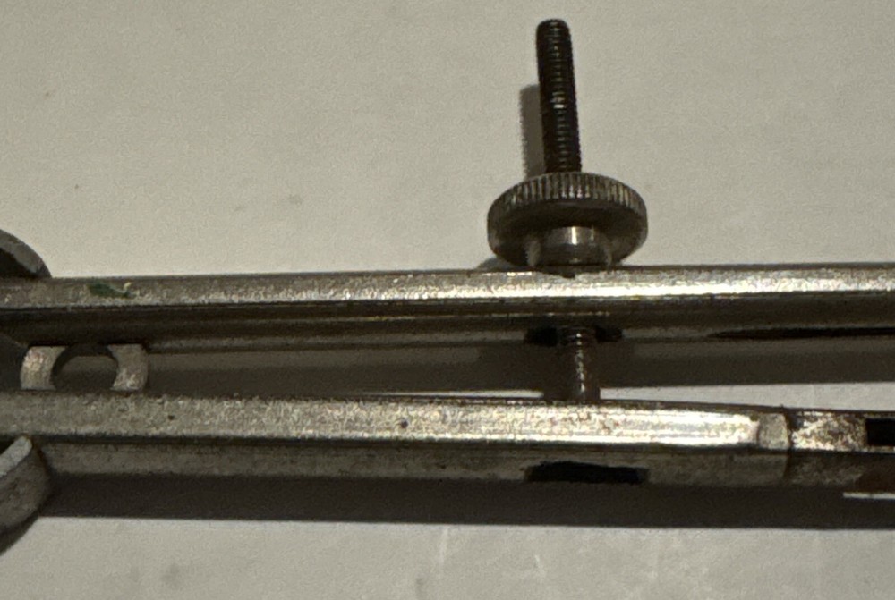 Vintage Drafting Tool Germany Compass Precision Solid Heavy