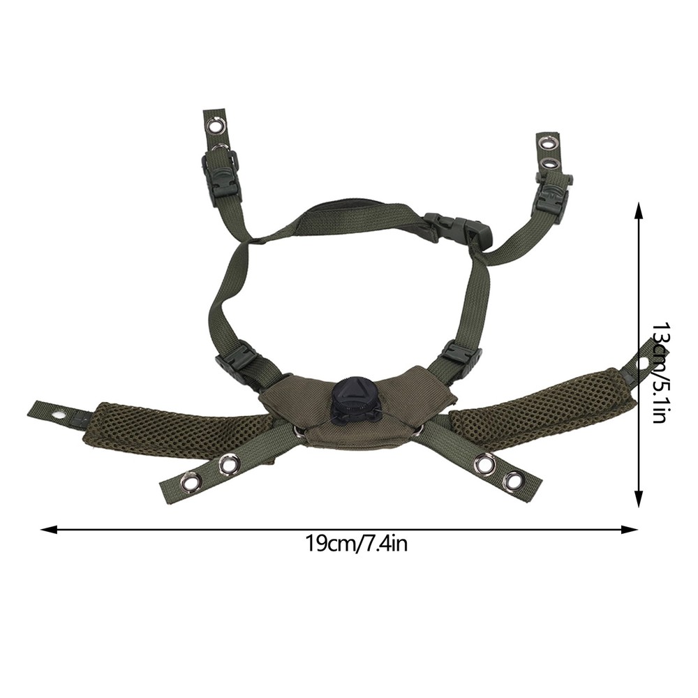 Adjustable Dial Suspension System Chin Strap Helmet Accessories For Fast For
