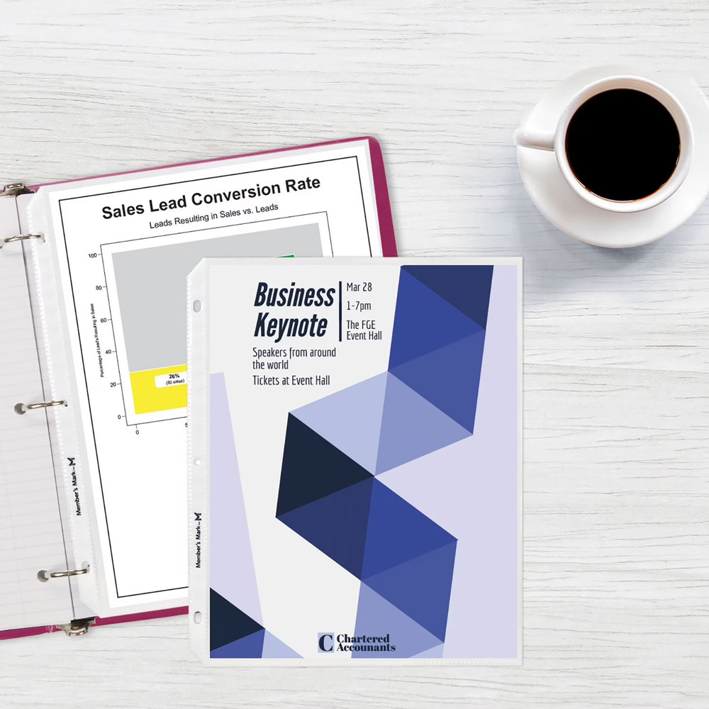 Member's Mark Sheet Protectors, Select Type 250 ct.