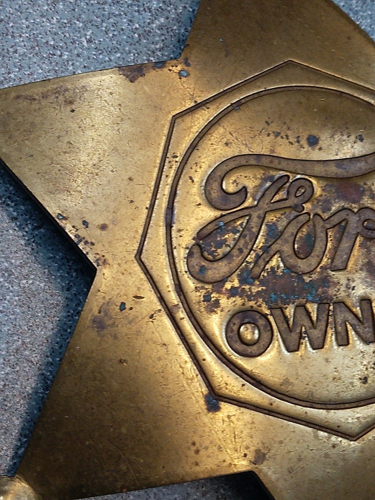 Vintage Ford Sheriff's Badge