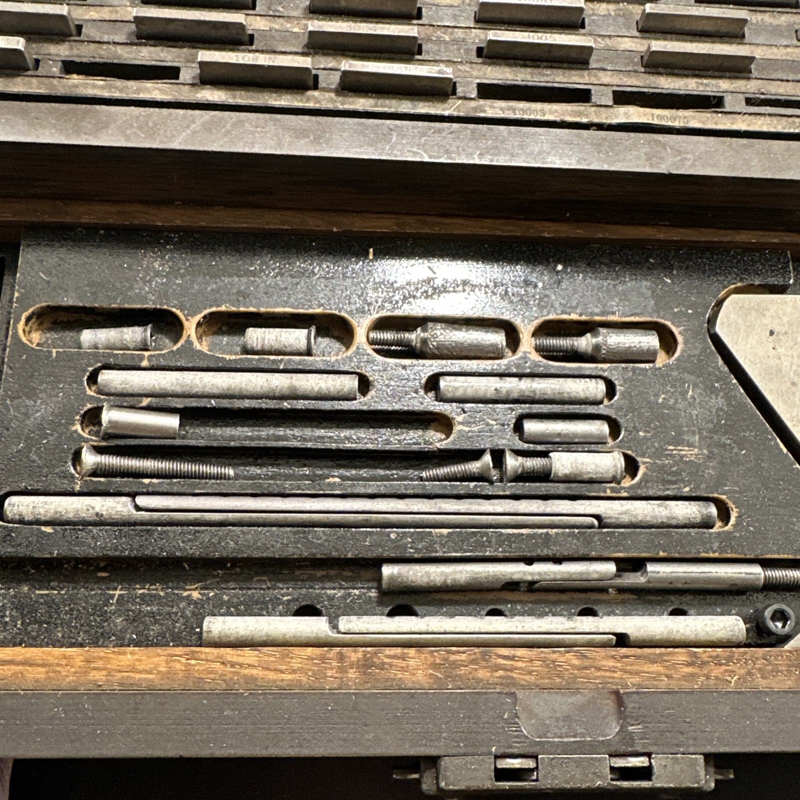 Vintage Starrett Webber 613A Model SS81A1X GR 3 Gage Block Set 95 Plus Pieces