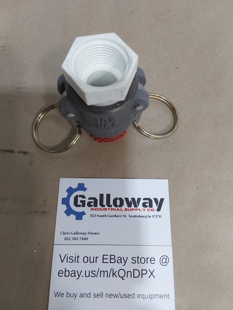 PT 10B, BRASS CAMLOCK COUPLING 1 INCH NEW