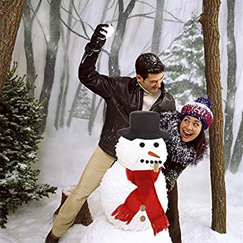Orgrimmar Snowman Decorating Kit - Snowman Making Kits Tools - Winter Medium