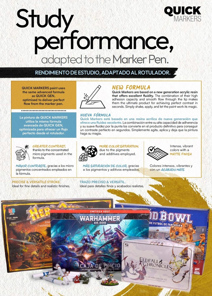 AK INTERACTIVE QUICK MARKERS FULL CHOICE! (single and sets)