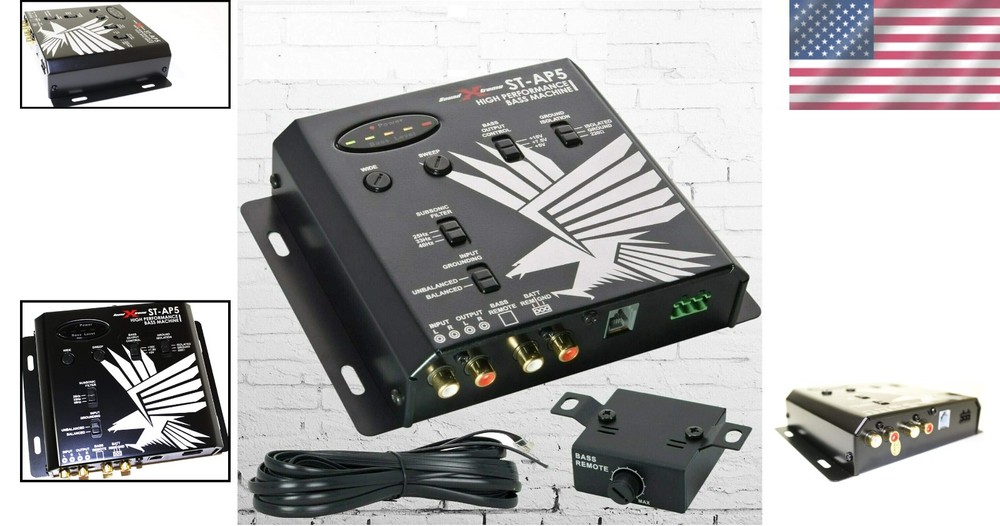 Soundxtreme Digital Bass Max & Restore Processor with Remote