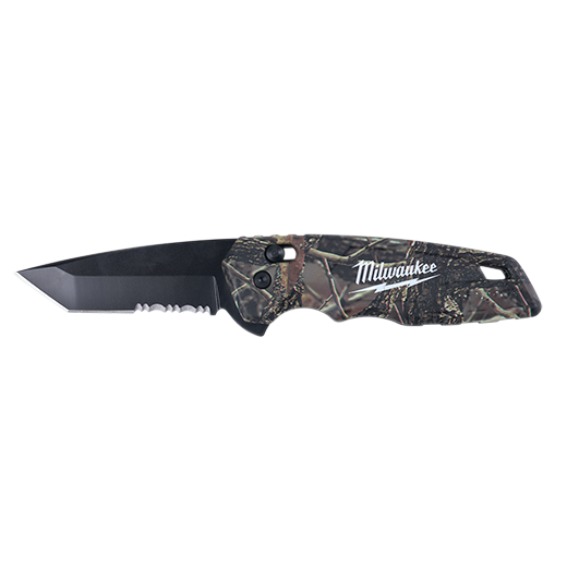 Milwaukee 48-22-1535 FASTBACK Stainless Steel Camo Spring Assisted Folding Knife
