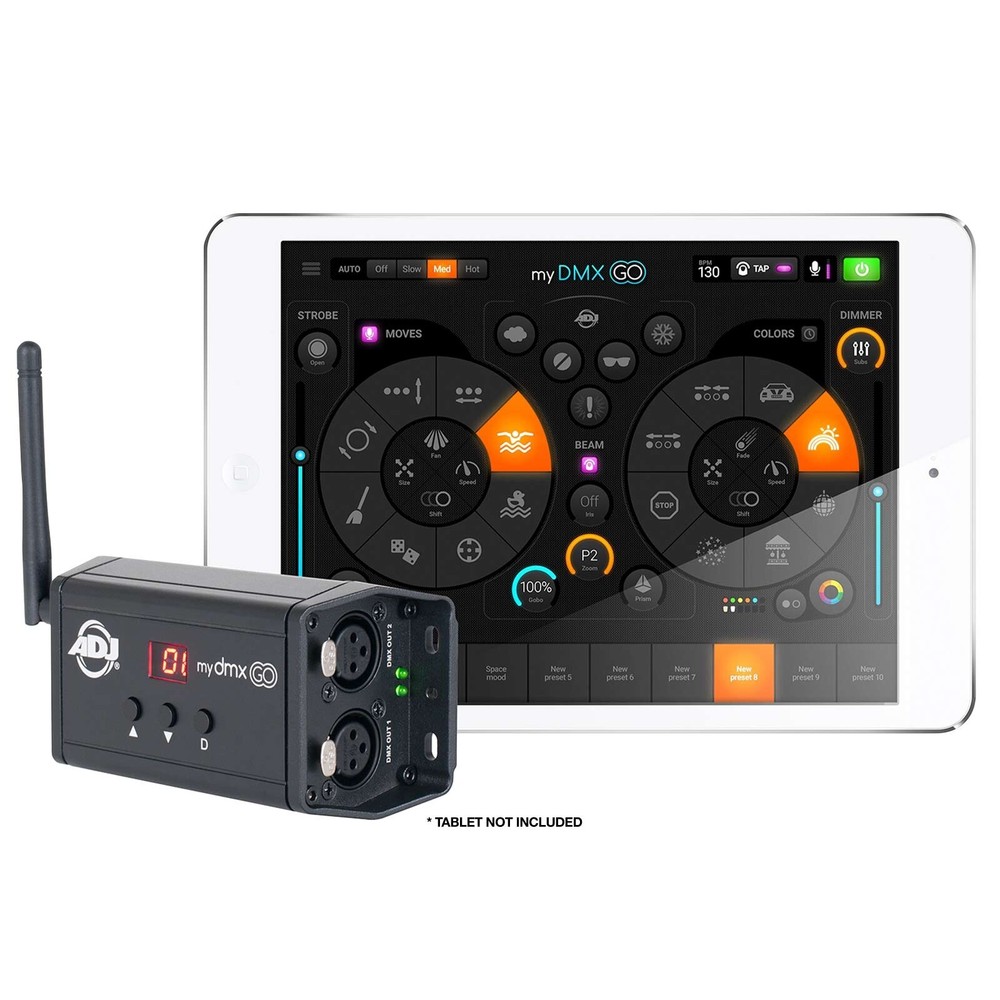 ADJ myDMX Go Wireless Lighting Control System for iPad/Android