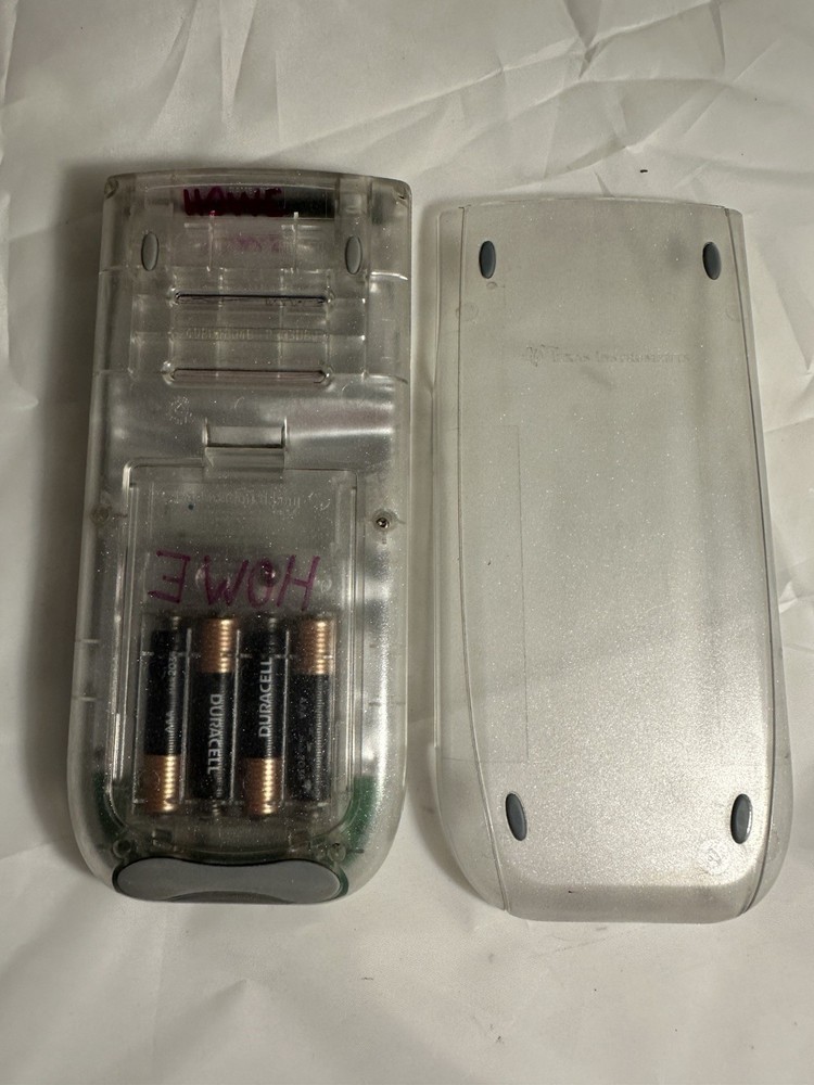 TI-84 Plus Calculator Clear Version Clean Tested And Working