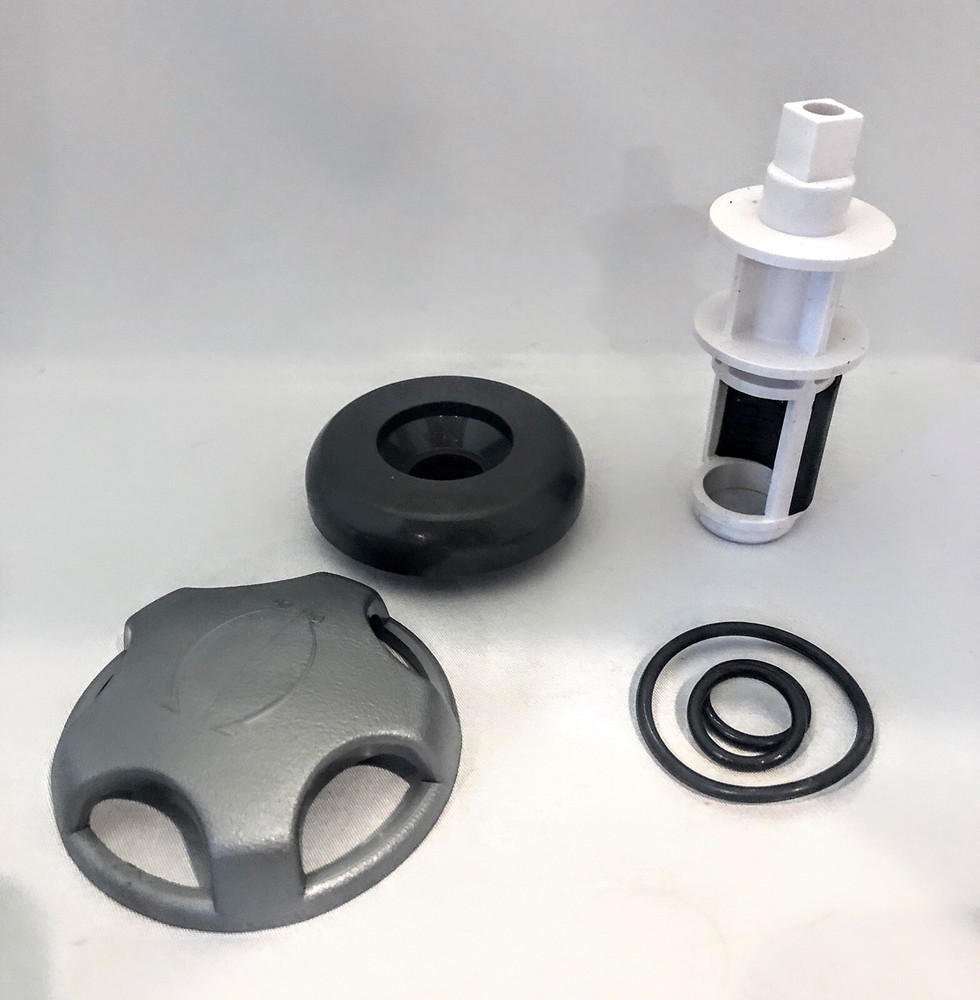 Maax Spas Open/Close Small Valve 5 Spoke Handle Graphite -suggested Replacement