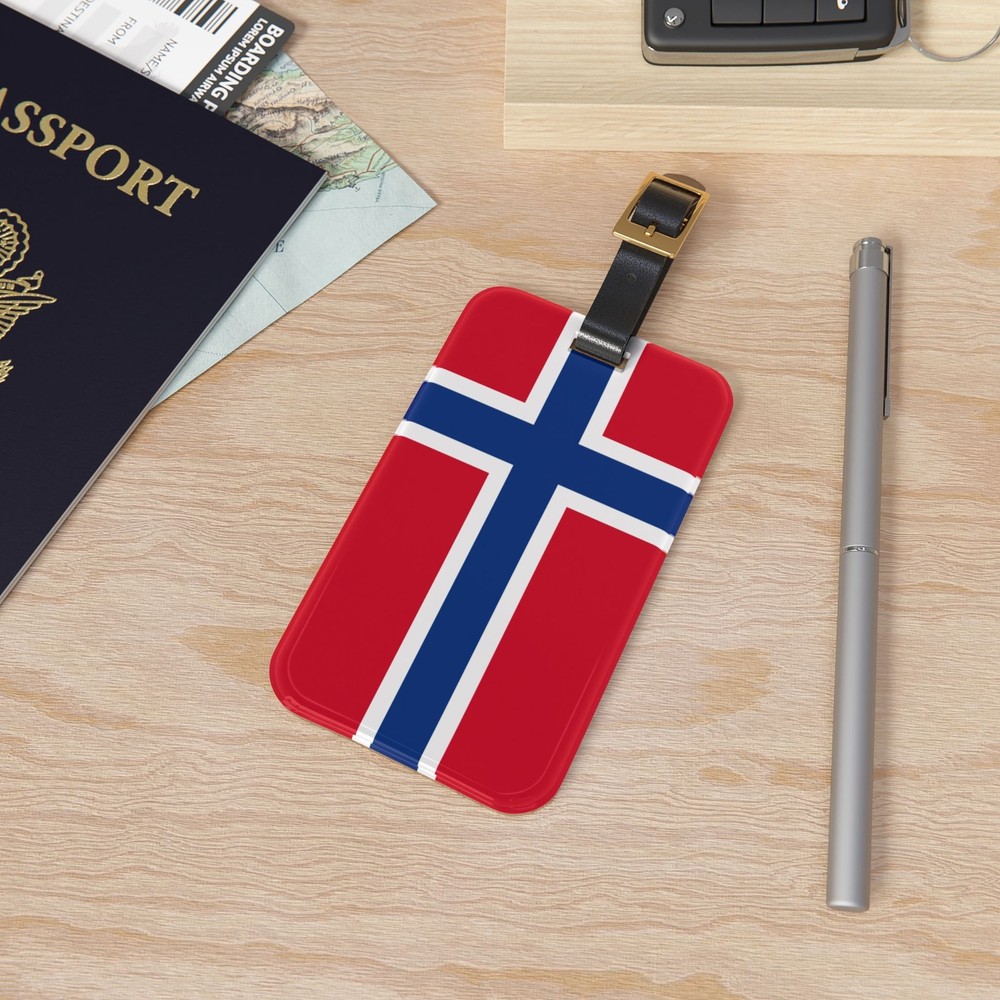 Norway Flag Luggage Tag