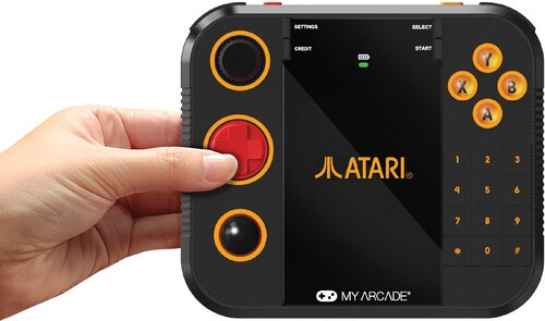 My Arcade - DGUNL-7152 Atari Gamestation Gamepad Wireless Controller Black [New
