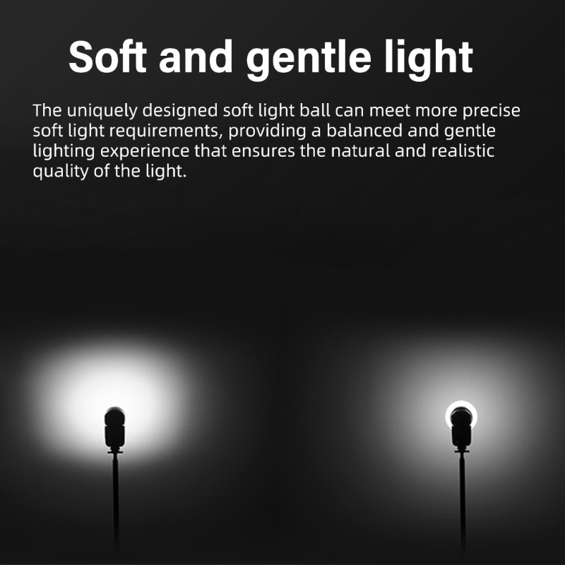 Foldable Softbox Spherical Design Uniform Light Diffusion For Photography