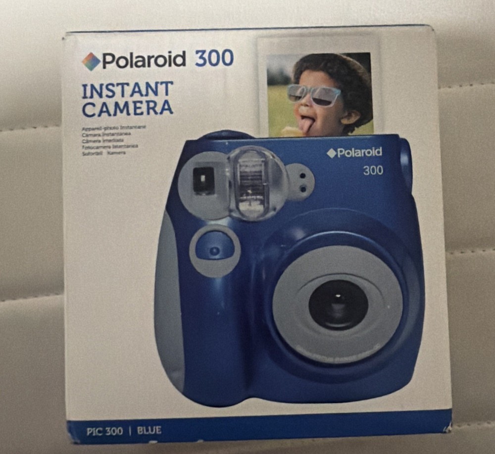 Polaroid 300 Instant Camera Blue