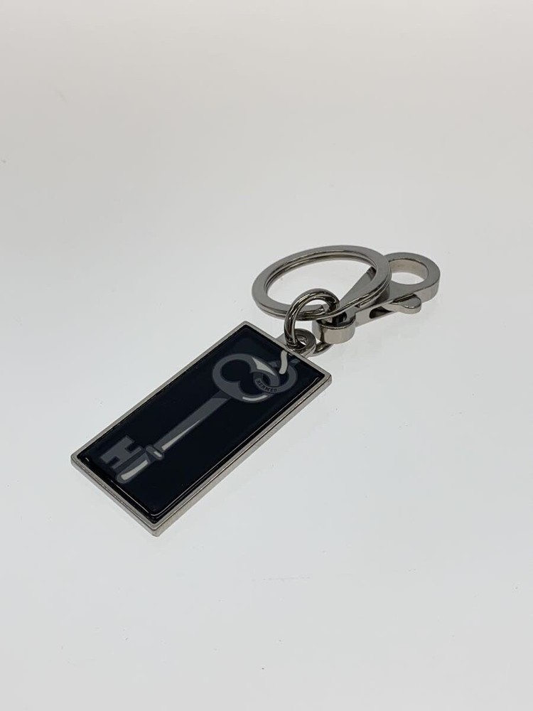 HERMES Keychain Illusion BLK Men Used