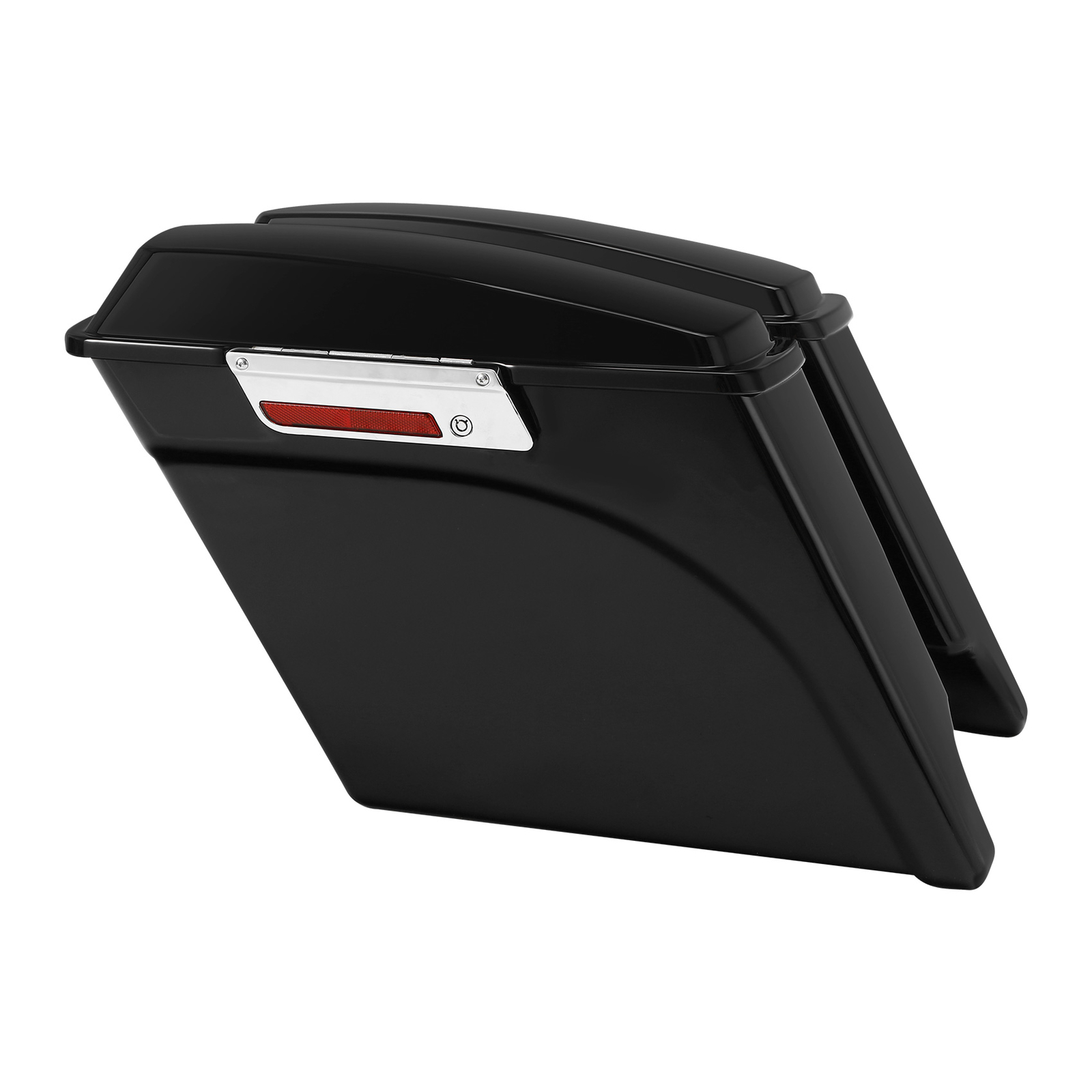 Stretched Extended Hard Saddle Bags Fit For 93-13 Harley Street Glide Road King