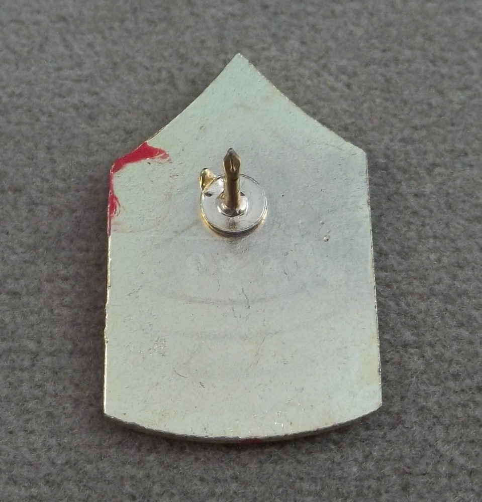 US Marine Corps Sergeant Major E-9 Pin - Clutchback