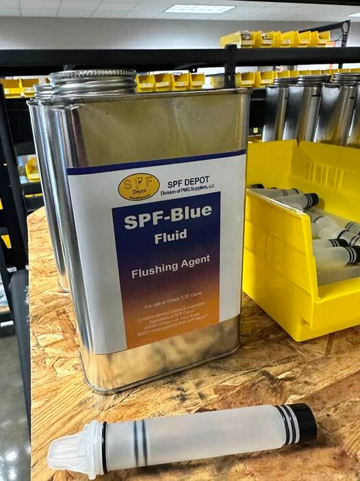 SPF Depot Blue Fluid. Flush agent for CS Guns