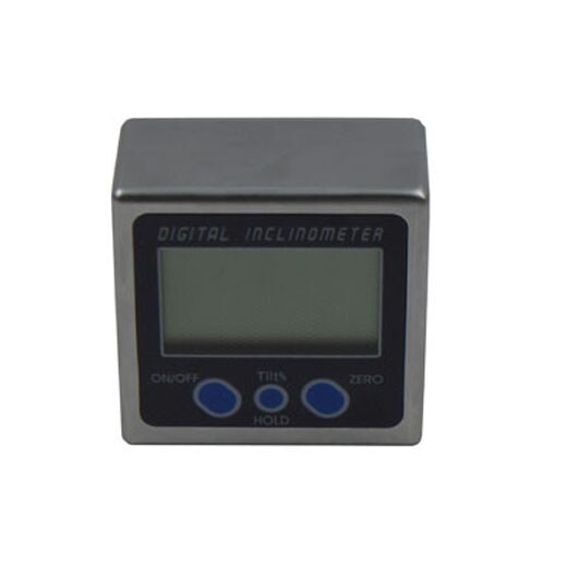 Digital Angle Protractor Inclinometer One Magnetic Side Magnetic Metal Shell