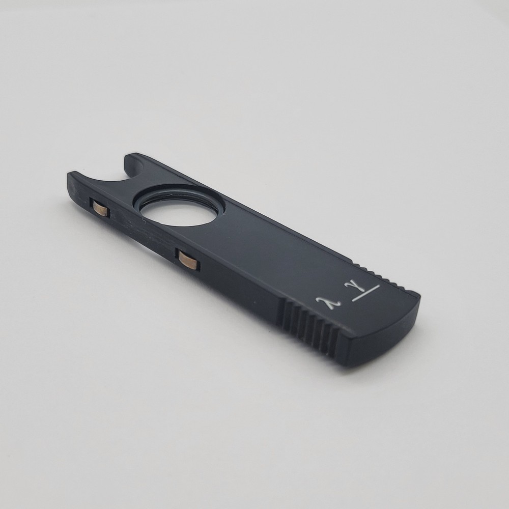 Leica Microscope Lambda Whole Wave Plate Nosepiece Slider *Slight Delamination*