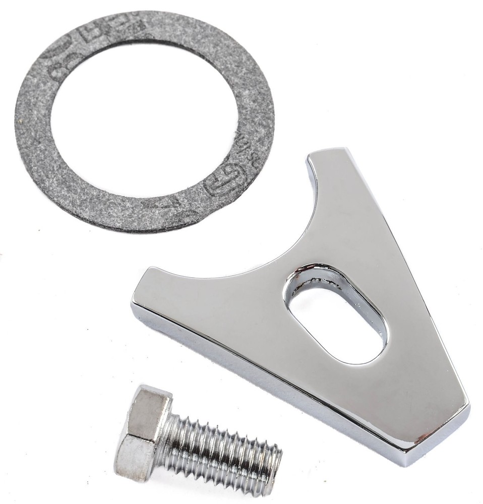 JEGS 40691 Chrome Distributor Hold Down