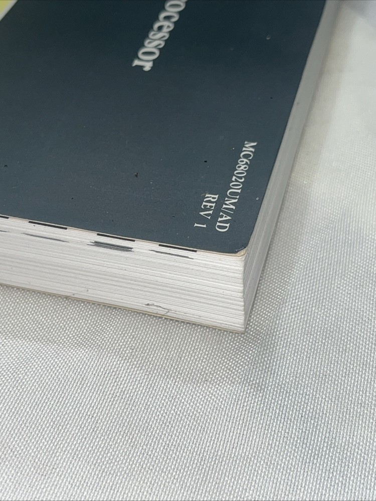 MC68020 32-Bit Microprocessor User's Manual Second Edition VTG 1985 Motorola