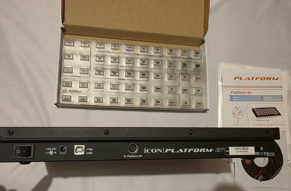 Icon Pro PLATFORM B+ 50 Button Module for Platform M+ DAW Control Surface