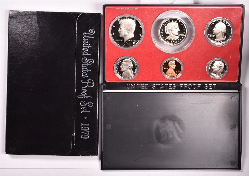 1979-S U.S. Mint Proof Sets - Type 2 All 6 Coins - Hand Picked Sets