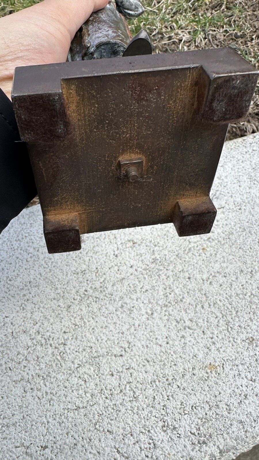 Wonderful Antique Bronze Arab Man