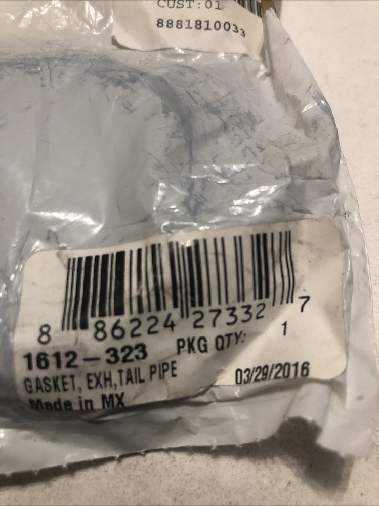 Arctic Cat 1612-323 Textron Gasket Exh Tail Pipe