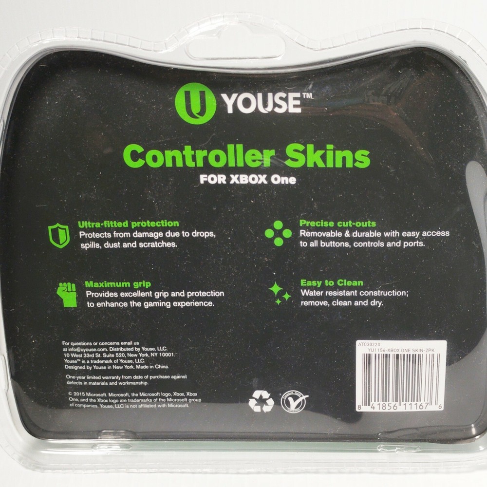 Xbox One Controller Skins Youse Maximum Grip New