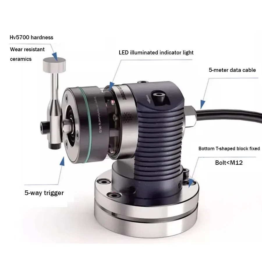Five-direction Tool Alignment Instrument For CNC Contact Machine Inspection Tool