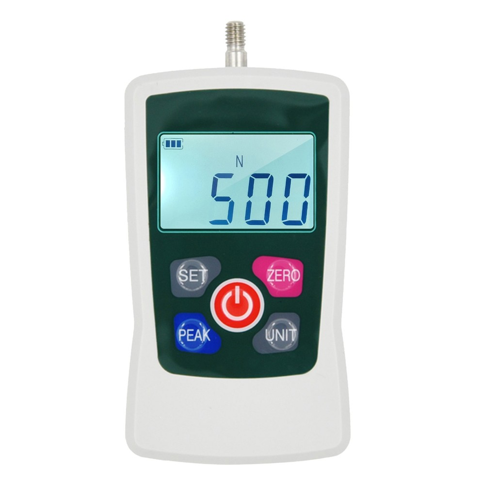 500N Portable Digital Force Gauge Push Pull Force Meter High Accuracy Meter Tool