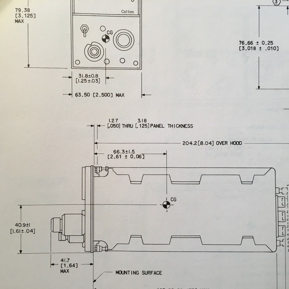 Collins CTL- Series CTL 20, CTL-30, CTL-60 , CTL-90 Controls Install Manual