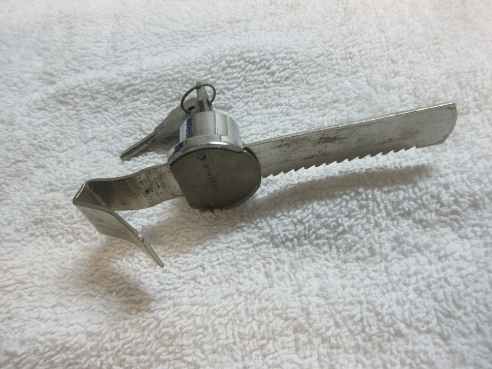 Glass Door Security Lock and Key ,Preowned