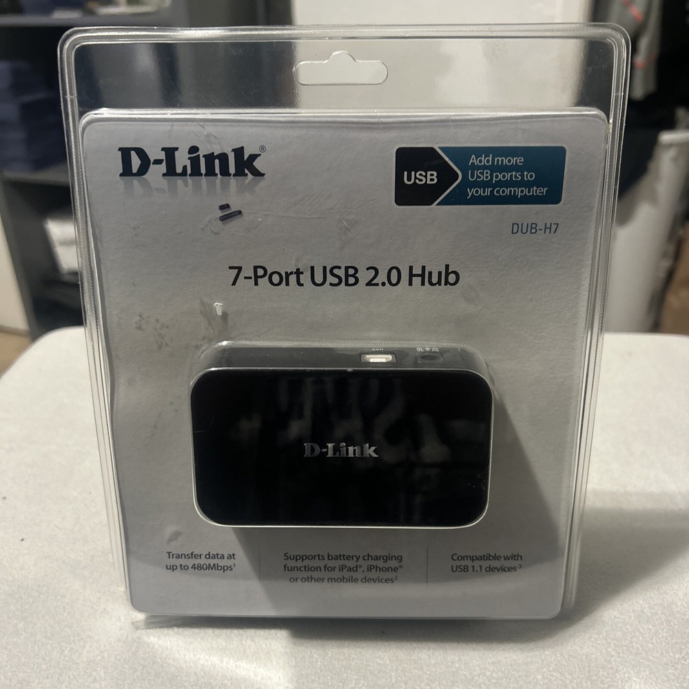 D-Link DUB (DUBH7) 7-Ports External Hub