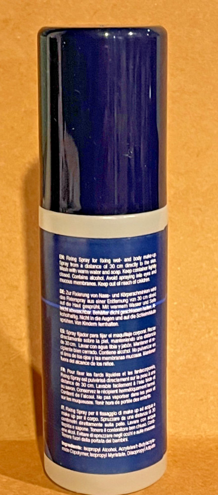 Kryolan Fixing Spray 100 ML New